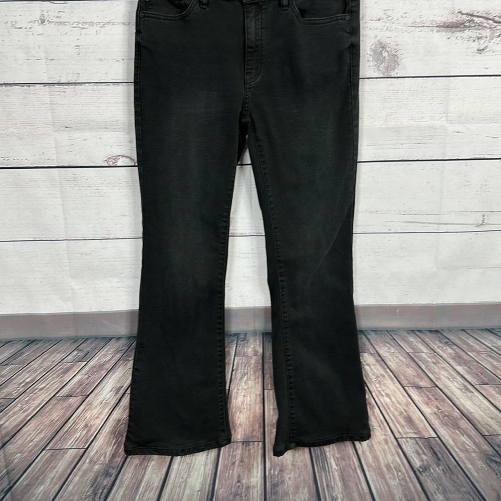 Kancan Womens Jeans size 28 Black Midrise inseam 28 Bootcut Stretch - Picture 3 of 10